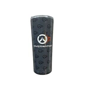 NEW Overwatch 2 24oz Tumbler With Lid Brand New Blizzard Official Merchandise
